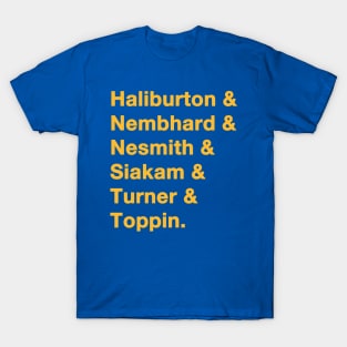 Pacers '23-'24 playoff squad T-Shirt